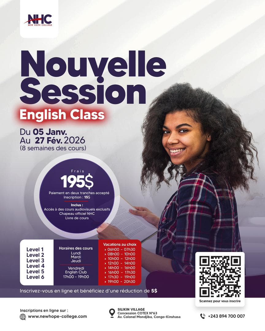 SESSION NOUVELLE ANNEE 06 JAN AU 27 FEV 2026