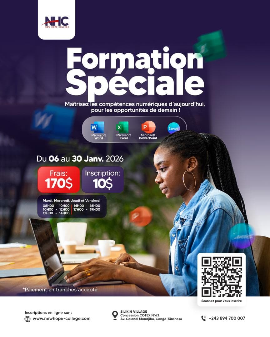 Formation Spéciale – Compétences Numériques