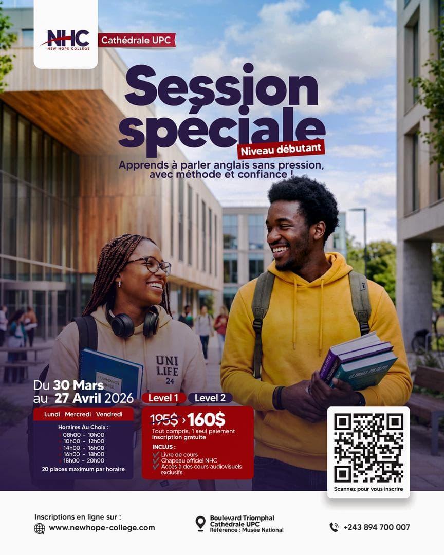 Session Spéciale – Niveau Débutant (Level 1 & Level 2) Cathédral UPC