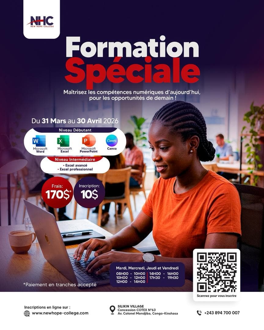 💻 Formation Spéciale en Informatique