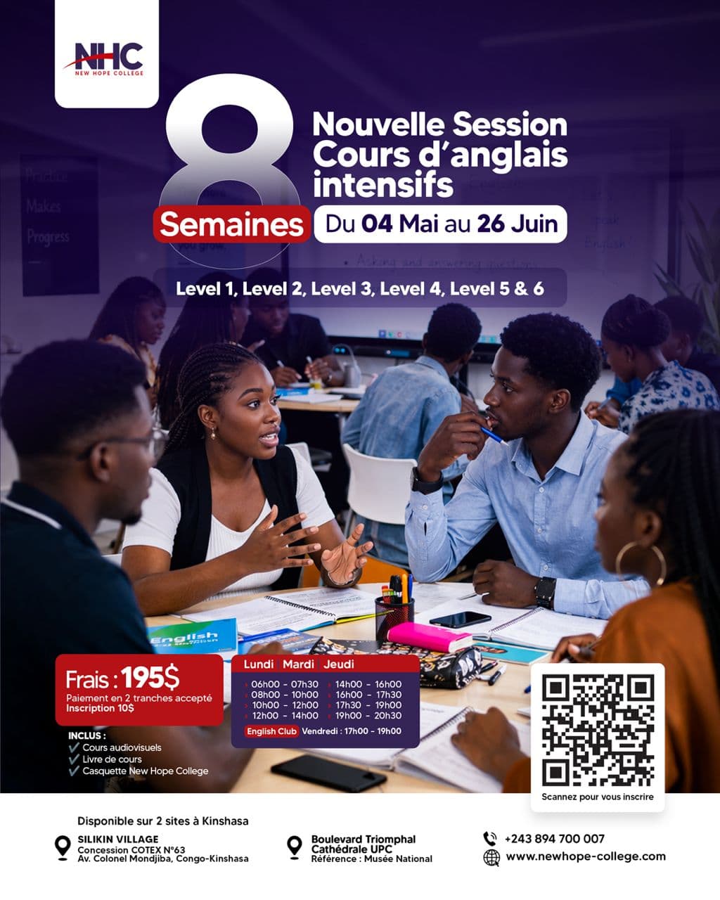Nouvelle session d’anglais – Cathédrale UPC