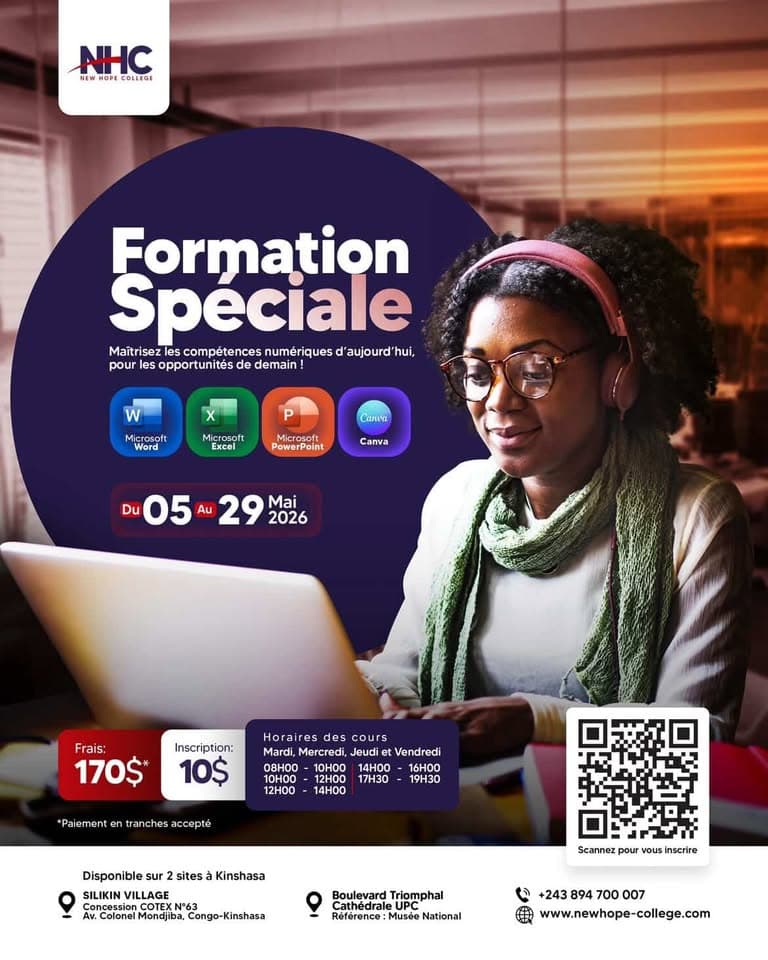 Nouvelle session D'informatique - Silikin Village